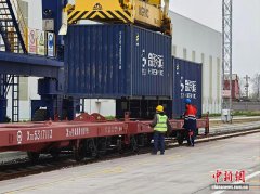 邯郸至黄骅港首趟铁海联运班列顺利发车